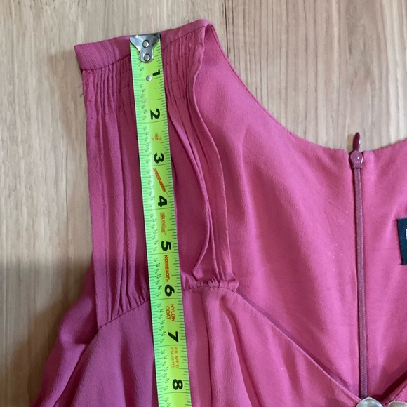 Karen Kane A Line Rose Dress w/Bronze Shawl, Size 8 - Picture 10 of 13